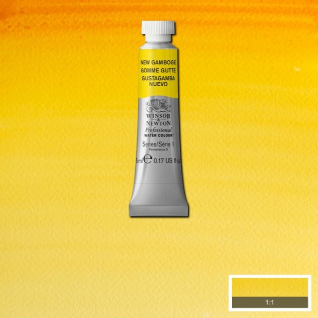 Winsor & Newton 5ml Ακουαρέλας Professional 267 New Gamboge Series 1