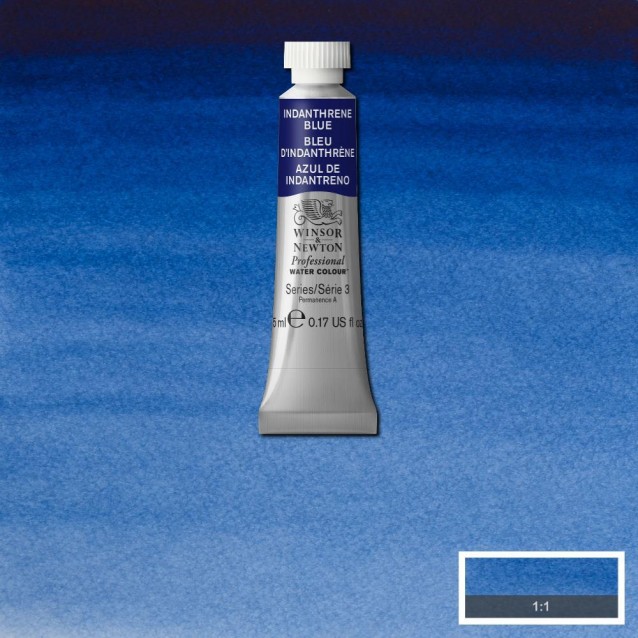 Winsor & Newton 5ml Ακουαρέλας Professional 321 Indian Blue Series 3