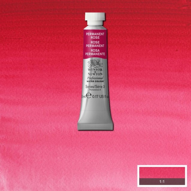 Winsor & Newton 5ml Ακουαρέλας Professional 502 Permanent Rose Series 3
