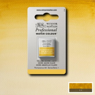 Winsor & Newton Half Pan Ακουαρέλας Professional 745 Yellow Ochre Light Series 1