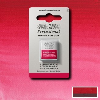 Winsor & Newton Half Pan Ακουαρέλας Professional 502 Permanent Rose Series 3