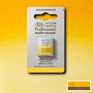 Winsor & Newton Half Pan Ακουαρέλας Professional 319 Indian Yellow Series 1