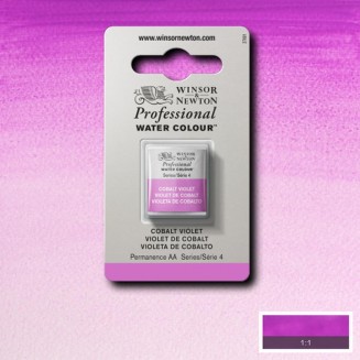 Winsor & Newton Half Pan Ακουαρέλας Professional 192 Cobalt Violet Series 4