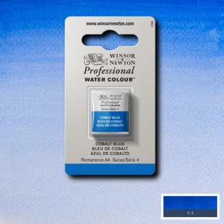 Winsor & Newton Half Pan Ακουαρέλας Professional 178 Cobalt Blue Series 4