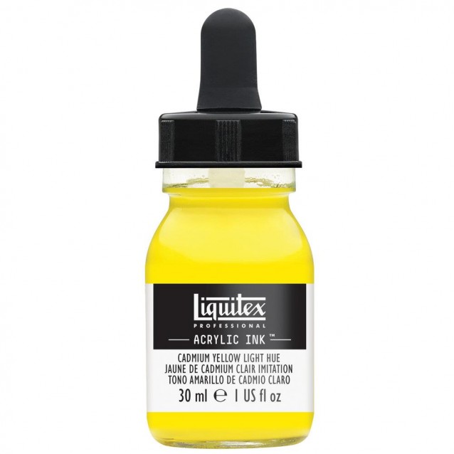 Liquitex Professional Acrylic Ink 30ml 159 Cadmium Yellow Light Hue
