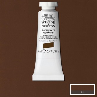 Winsor & Newton 14ml Τέμπερα Designers Burnt Umber Serie 1