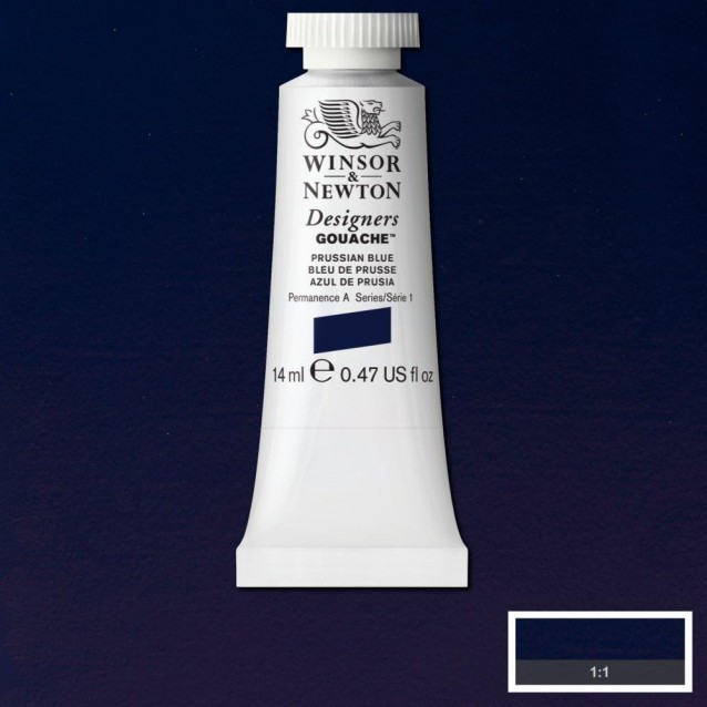 Winsor & Newton 14ml Τέμπερα Designers Prussian Blue Serie 1