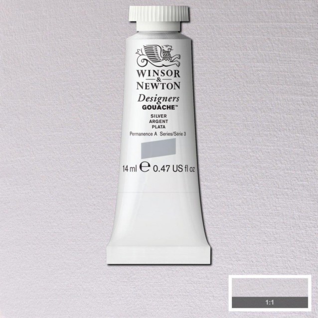 Winsor & Newton 14ml Τέμπερα Designers Silver Serie 3