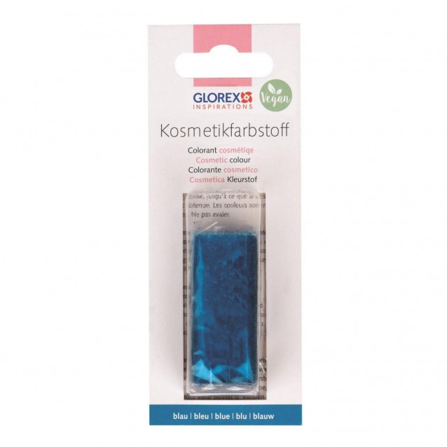 Glorex 25g Φυσικό Χρώμα για Σαπούνι - Μπλε