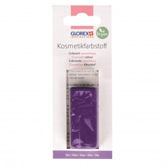 Glorex 25g Φυσικό Χρώμα για Σαπούνι - Λιλά