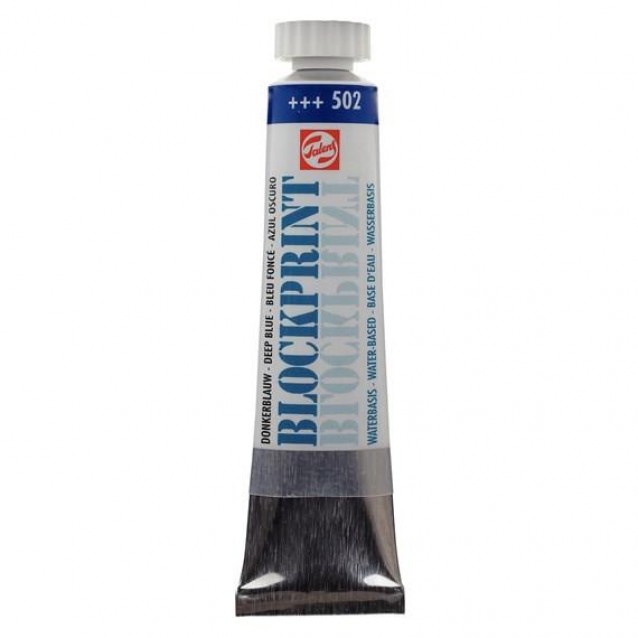 Talens 20ml Μελάνη Τυπώματος Blockprint No.502 Blue
