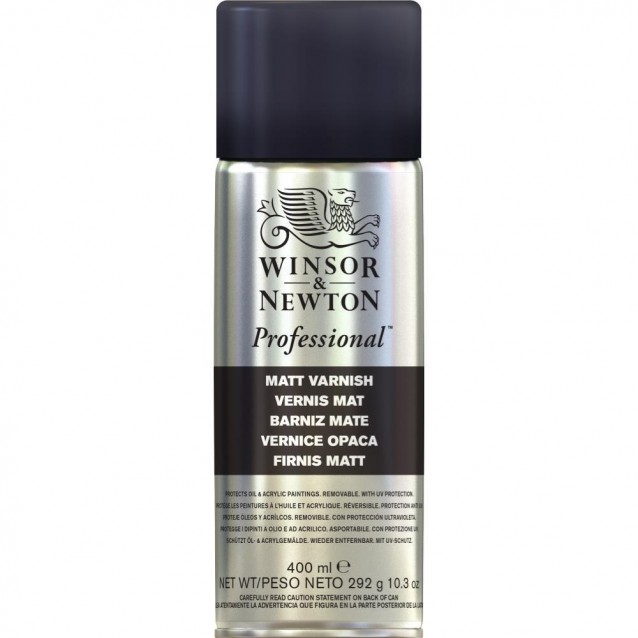 Winsor & Newton 400ml Professional Matt Varnish Spray