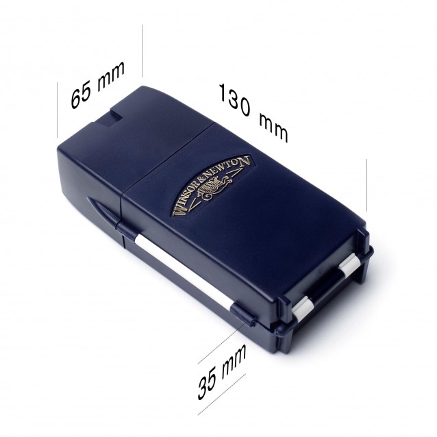 Winsor & Newton Professional Watercolor Field Box με 12 Half Pans, Πινέλο και Σφουγγαράκι