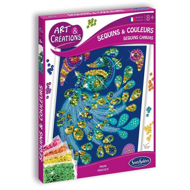 SentoSphere Φτιάξτε Παγώνι με Πούλιες