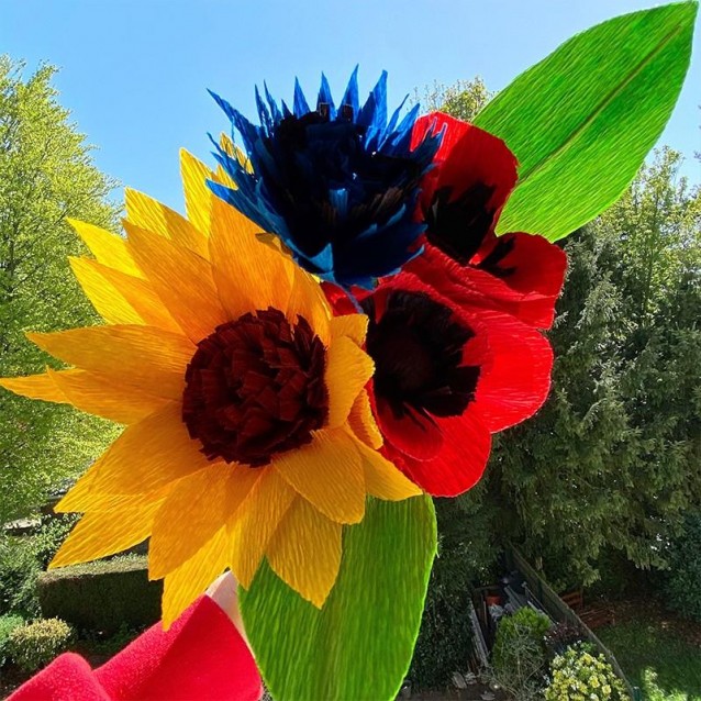 SentoSphere Δημιουργήστε Λουλούδια από χαρτί