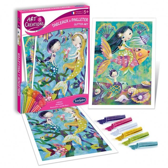 SentoSphere Φτιάξτε με Γκλίτερ Γοργόνες