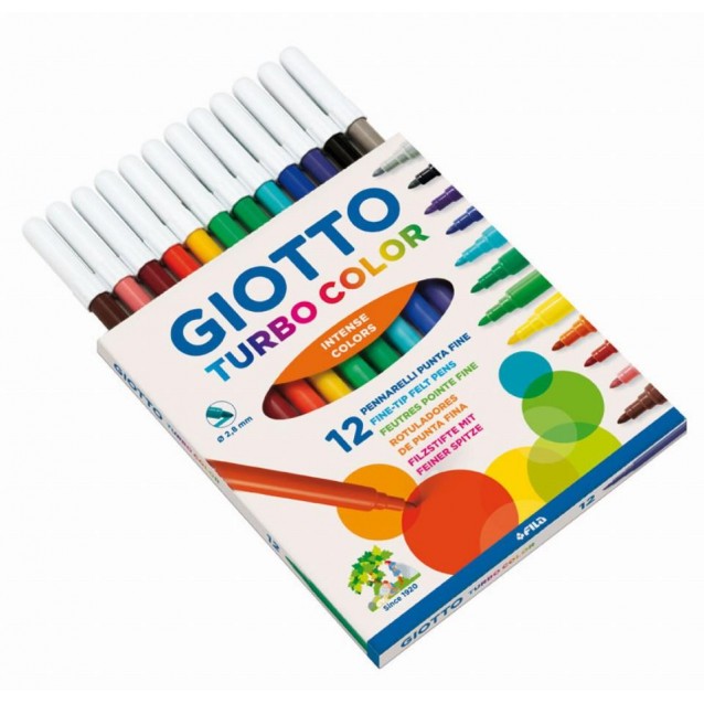 Giotto 12 Λεπτοί Μαρκαδόροι