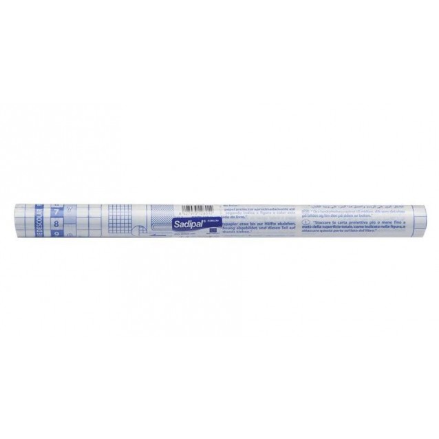 Sadipal Διαφανές Αυτοκόλλητο Ρολο Βιβλίων 0,33x3m - 50mic