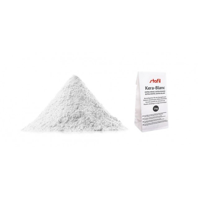 Stafil 1kgr Σκόνη Πορσελάνης KeraBlanc Extra White