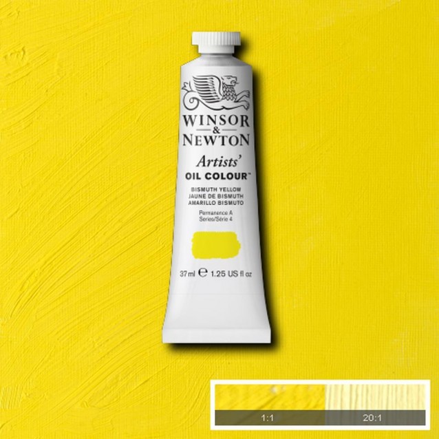 Winsor & Newton 37ml Artists Oil Series 4 Bismuth Yellow