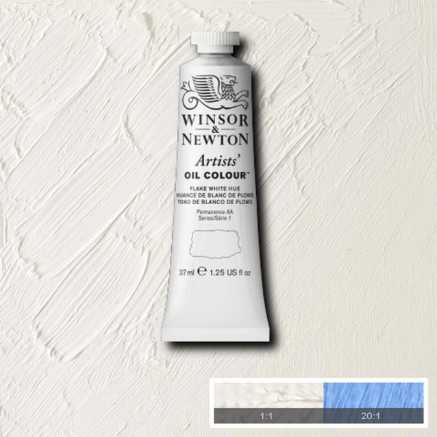 Winsor & Newton 37ml Artists Oil Series 1 Flake White Hue