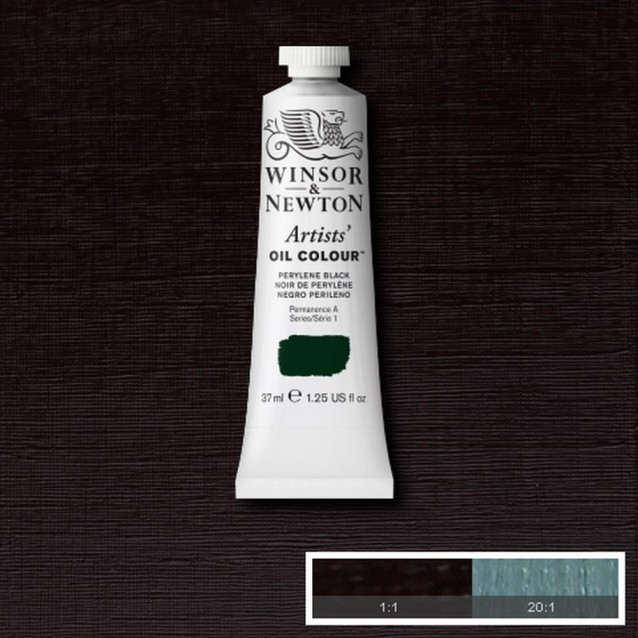Winsor & Newton 37ml Artists Oil Series 1 Perylene Black