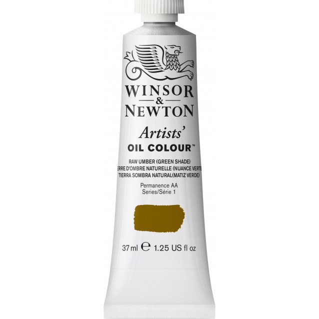 Winsor & Newton 37ml Artists Oil Series 1 Raw Umber (Green Shade)