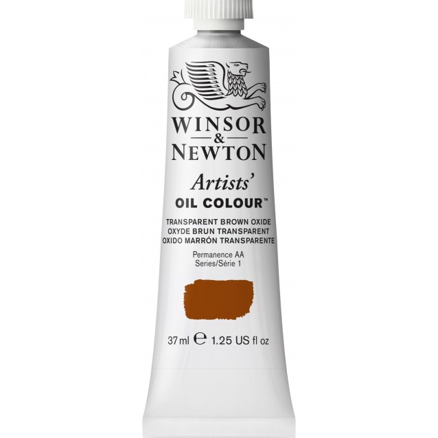 Winsor & Newton 37ml Artists Oil Series 1 Transparent Brown Oxide