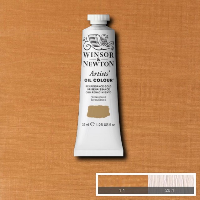 Winsor & Newton 37ml Artists Oil Series 2 Renaissance Gold