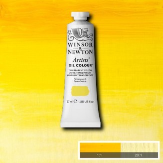 Winsor & Newton 37ml Artists Oil Series 4 Transparent Yellow