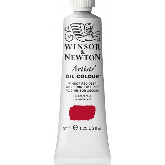 Winsor & Newton 37ml Artists Oil Series 2 Winsor Red Deep