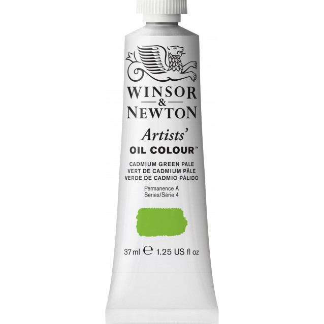 Winsor & Newton 37ml Artists Oil Series 4 Cadmium Green Pale