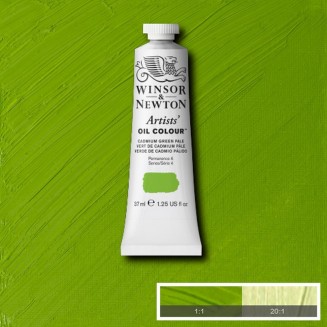 Winsor & Newton 37ml Artists Oil Series 4 Cadmium Green Pale