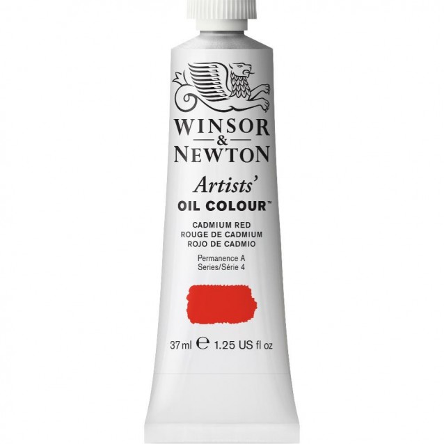 Winsor & Newton 37ml Artists Oil Series 4 Cadmium Red