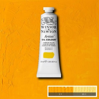Winsor & Newton 37ml Artists Oil Series 4 Cadmium Yellow