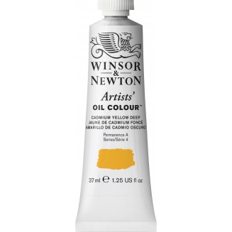 Winsor & Newton 37ml Artists Oil Series 4 Cadmium Yellow Deep