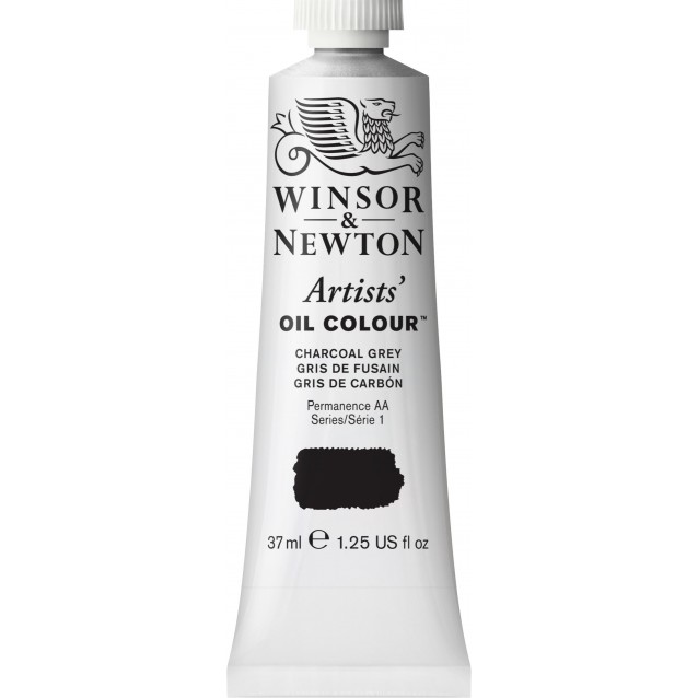Winsor & Newton 37ml Artists Oil Series 1 Charcoal Grey