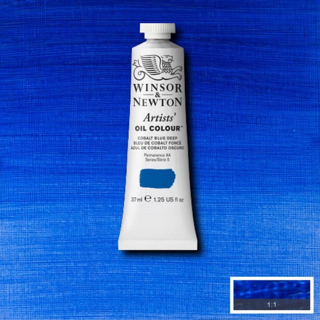 Winsor & Newton 37ml Artists Oil Series 5 Cobalt Blue Deep