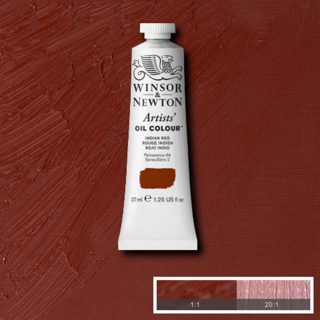 Winsor & Newton 37ml Artists Oil Series 2 Indian Red