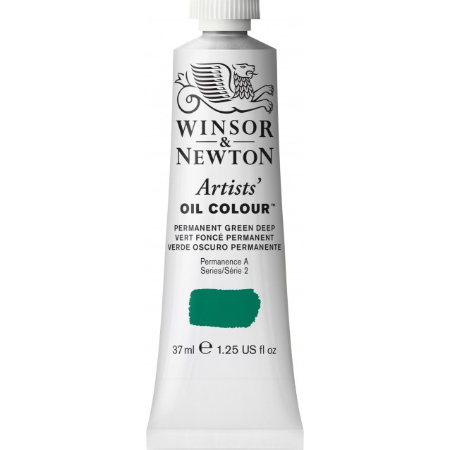 Winsor & Newton 37ml Artists Oil Series 2 Permanent Green Deep