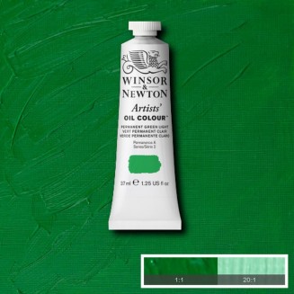 Winsor & Newton 37ml Artists Oil Series 2 Permanent Green Light