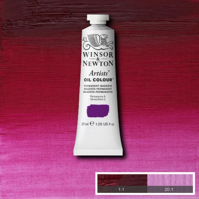 Winsor & Newton 37ml Artists Oil Series 2 Permanent Magenta