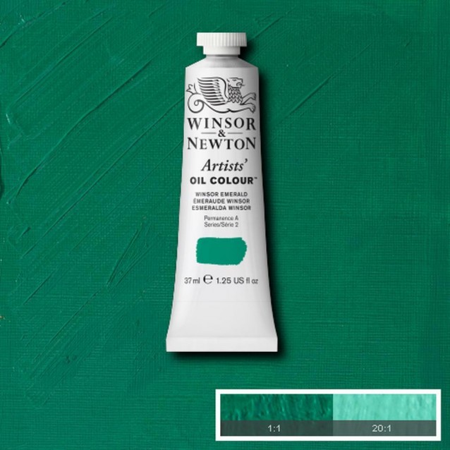 Winsor & Newton 37ml Artists Oil Series 2 Winsor Emerald