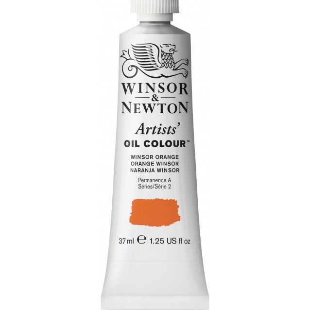Winsor & Newton 37ml Artists Oil Series 2 Winsor Orange