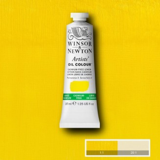Winsor & Newton 37ml Artists Oil Series 4 Cadmium Free Lemon
