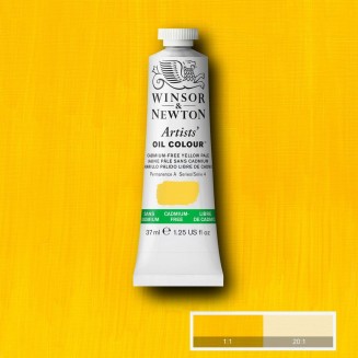 Winsor & Newton 37ml Artists Oil Series 4 Cadmium Free Yellow Pale
