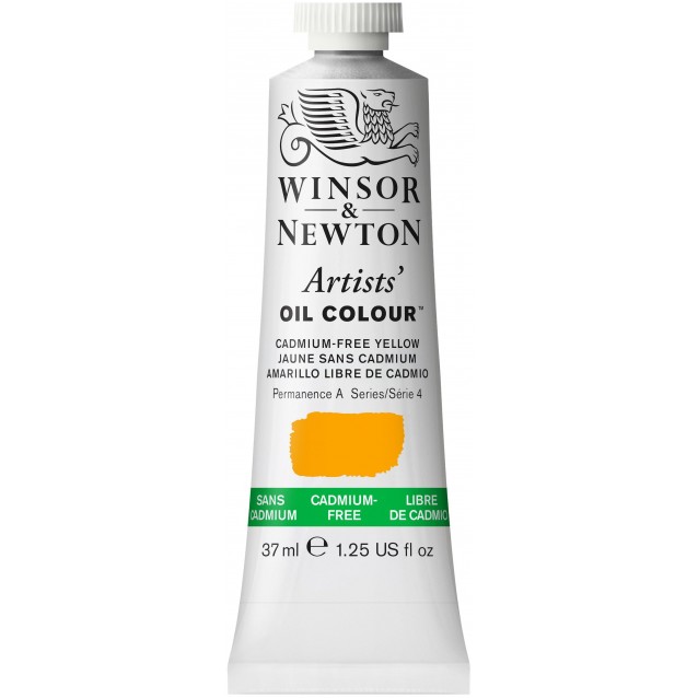 Winsor & Newton 37ml Artists Oil Series 4 Cadmium Free Yellow