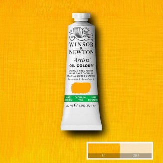 Winsor & Newton 37ml Artists Oil Series 4 Cadmium Free Yellow