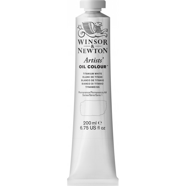 Winsor & Newton 200ml Artists Oil Series 1 Titanium White