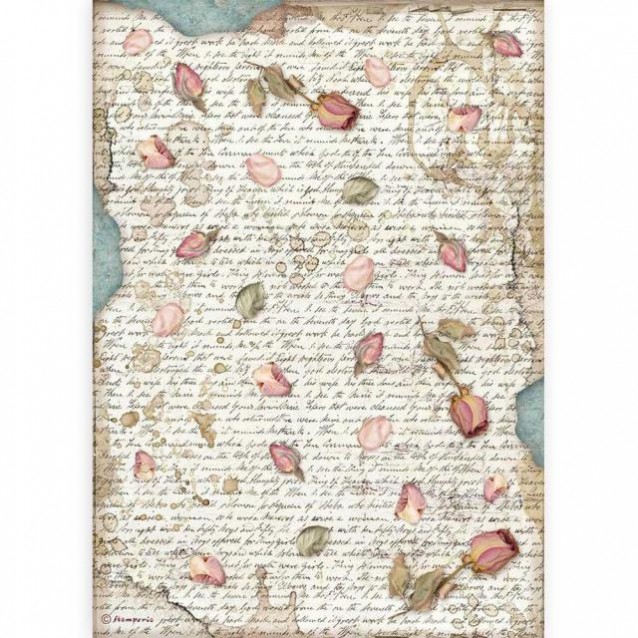 Stamperia Ριζόχαρτο Decoupage A4 (21x29,7cm) Petals